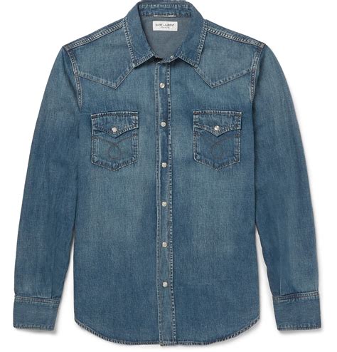 ysl shirts for cheap|ysl denim shirt.